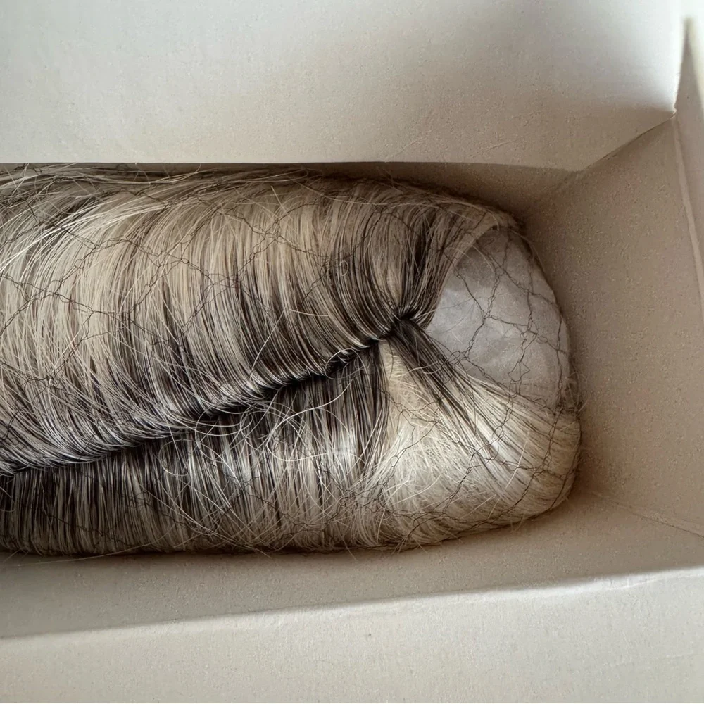 NIP 30” long platinum blond wig